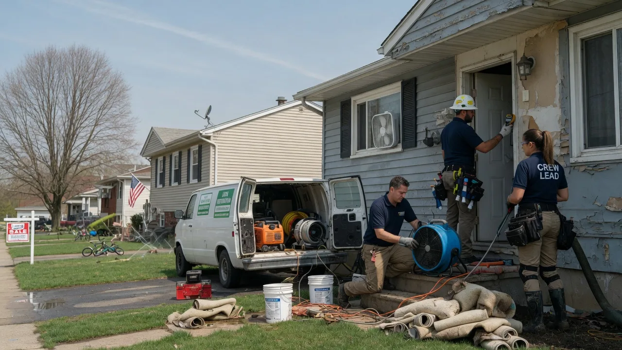 Flood Cleanup in Goldsboro, MD near me